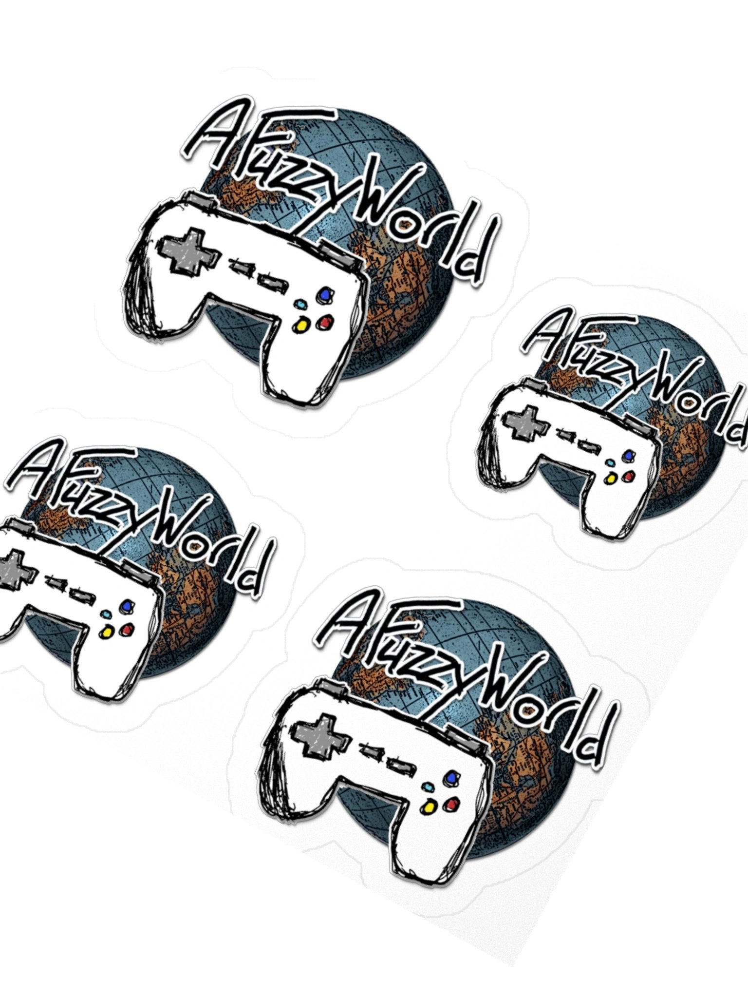 2026 A Fuzzy World Stickers product image (4)