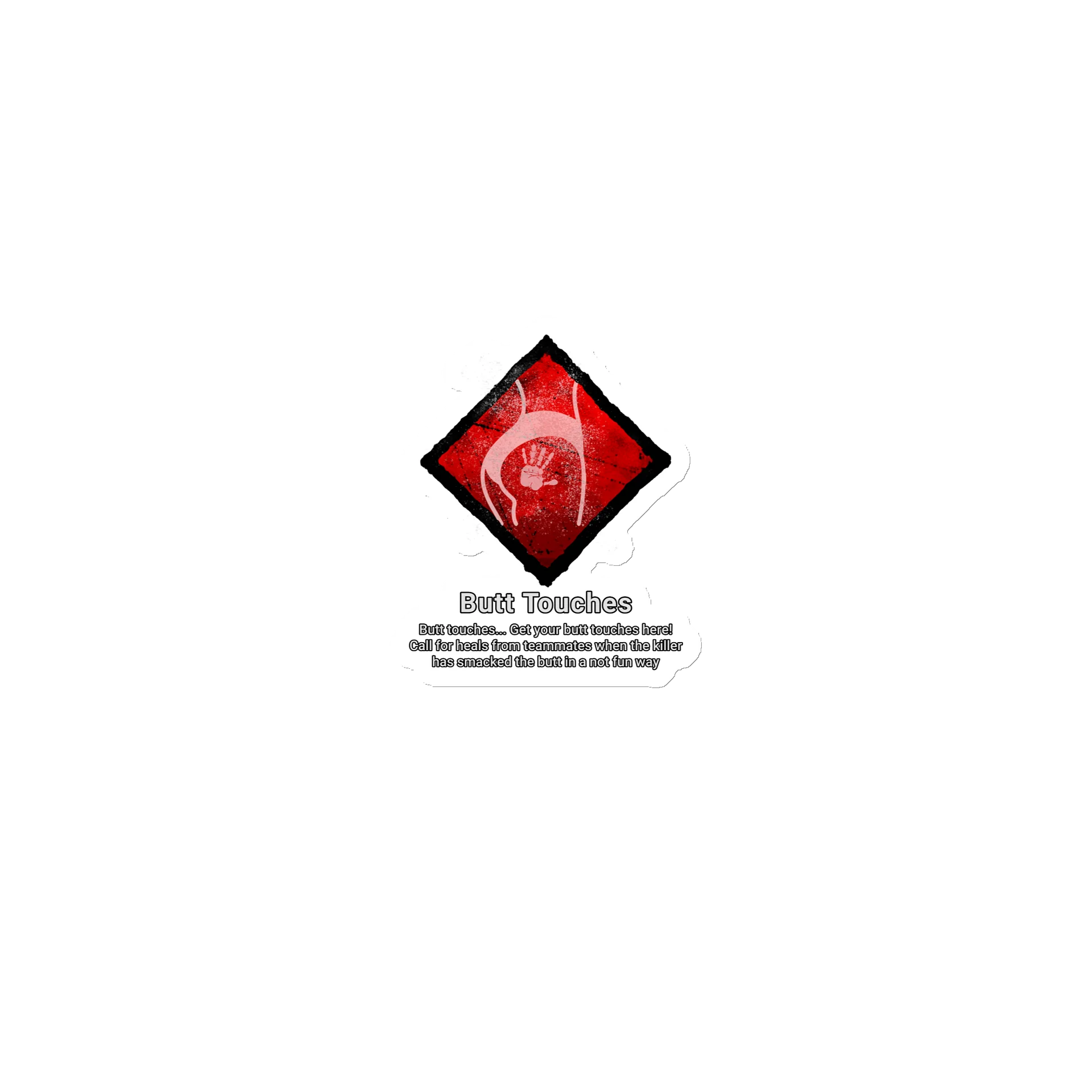DbD Fun: Butt Touches Magnet product image (1)