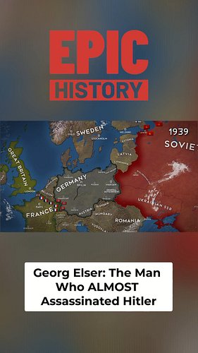 13 minutes. That's all that saved Hitler's life. ⏱️💣

A lone carpenter named Georg Elser built a bomb that tore apart the Bee...