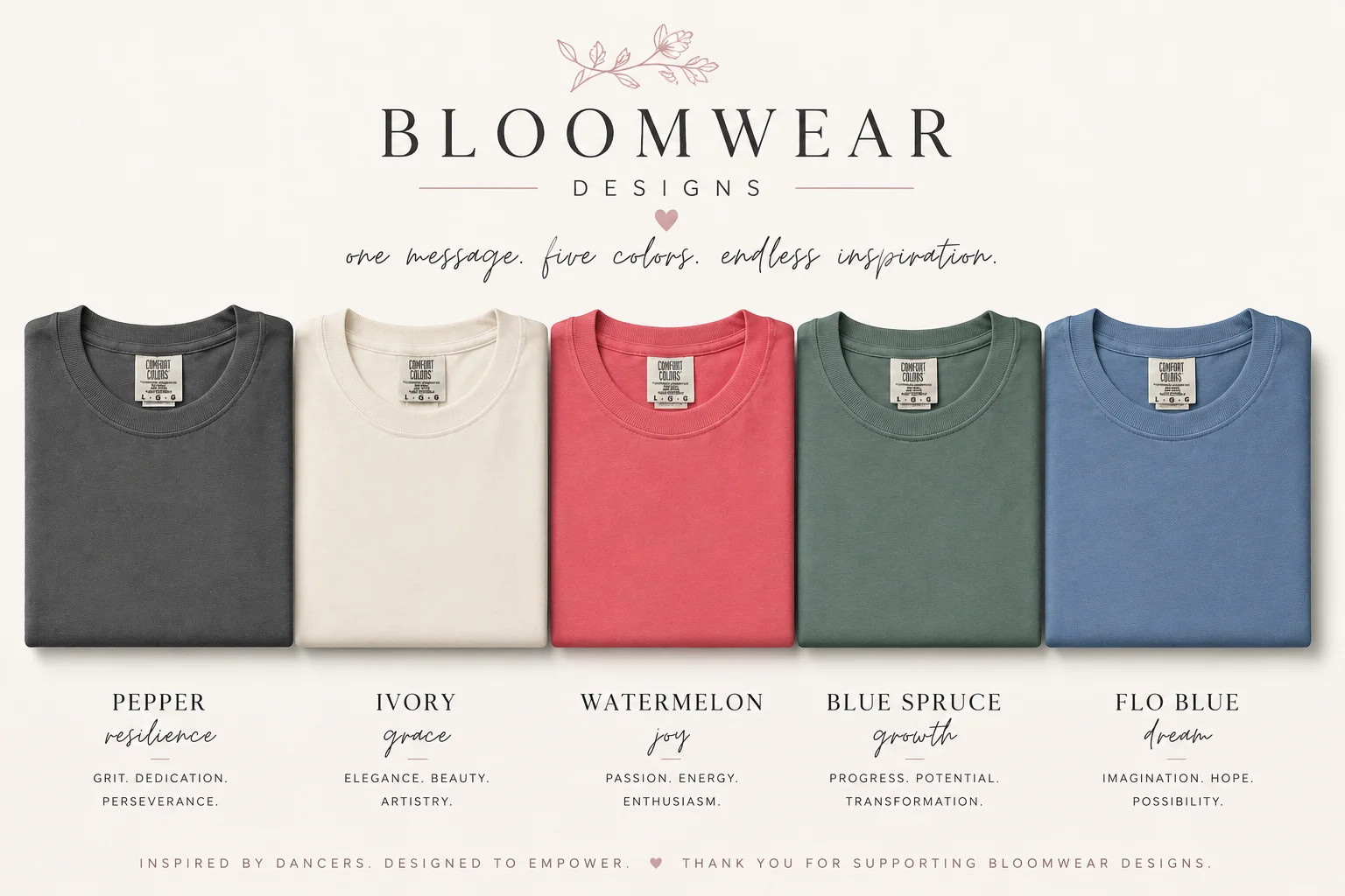 Grit. Grace. Bloom. Tee product image (50)