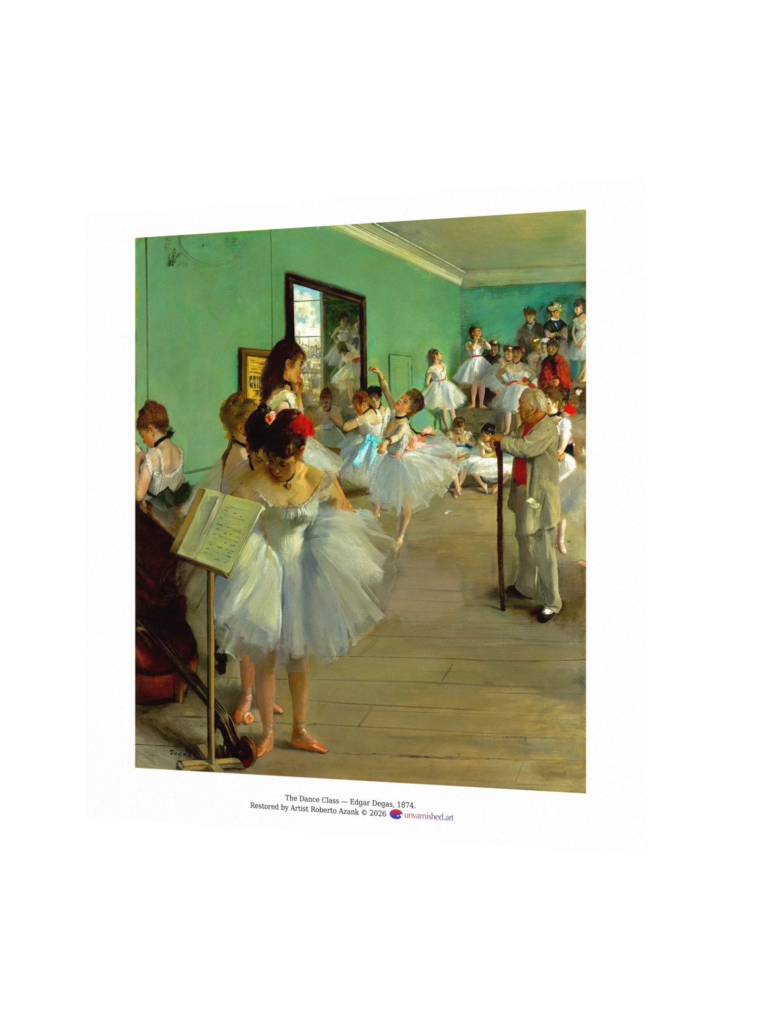 The Dance Class — Square Poster product image (2)