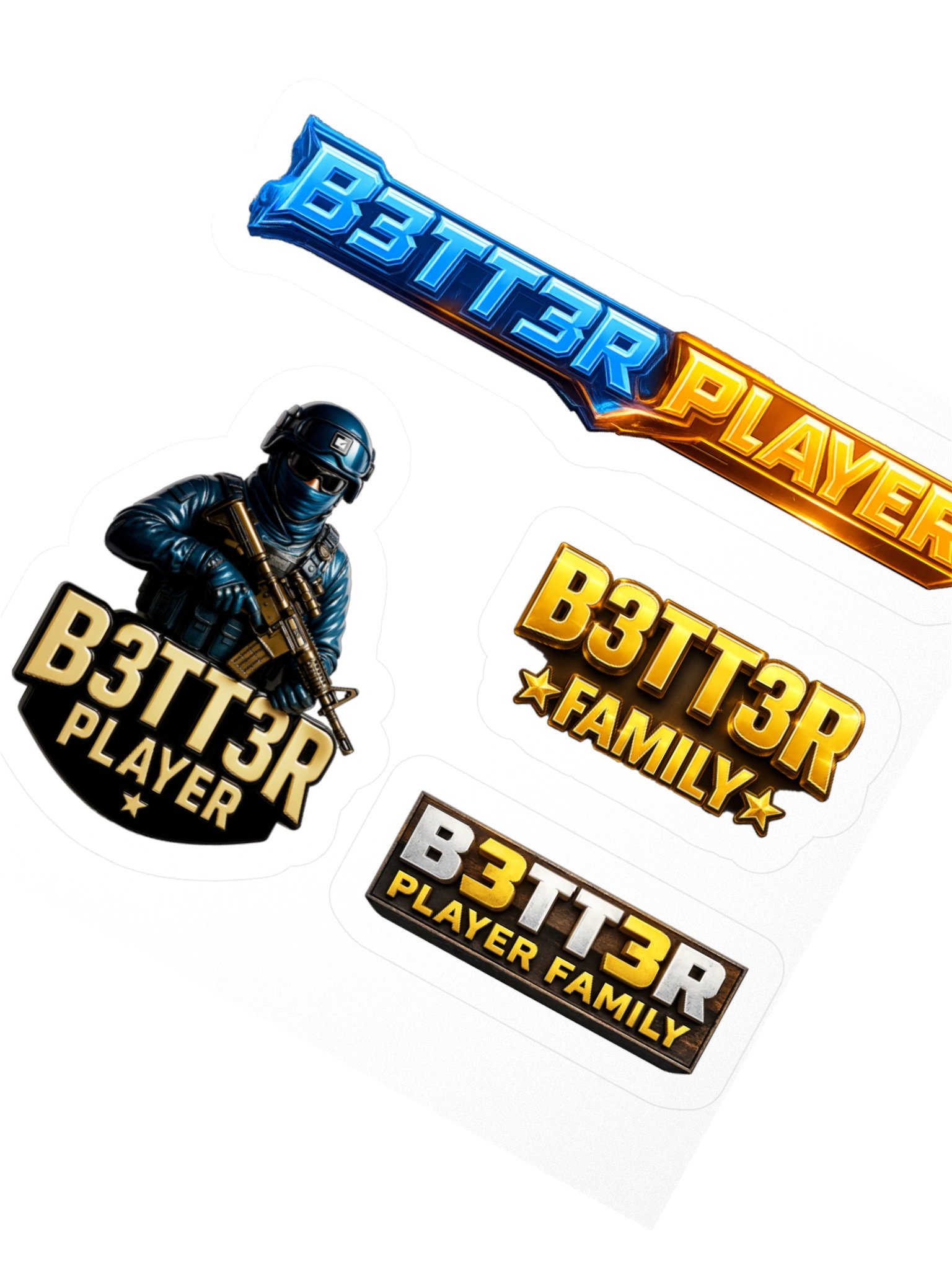 The B3TT3R Sticker Pack product image (2)