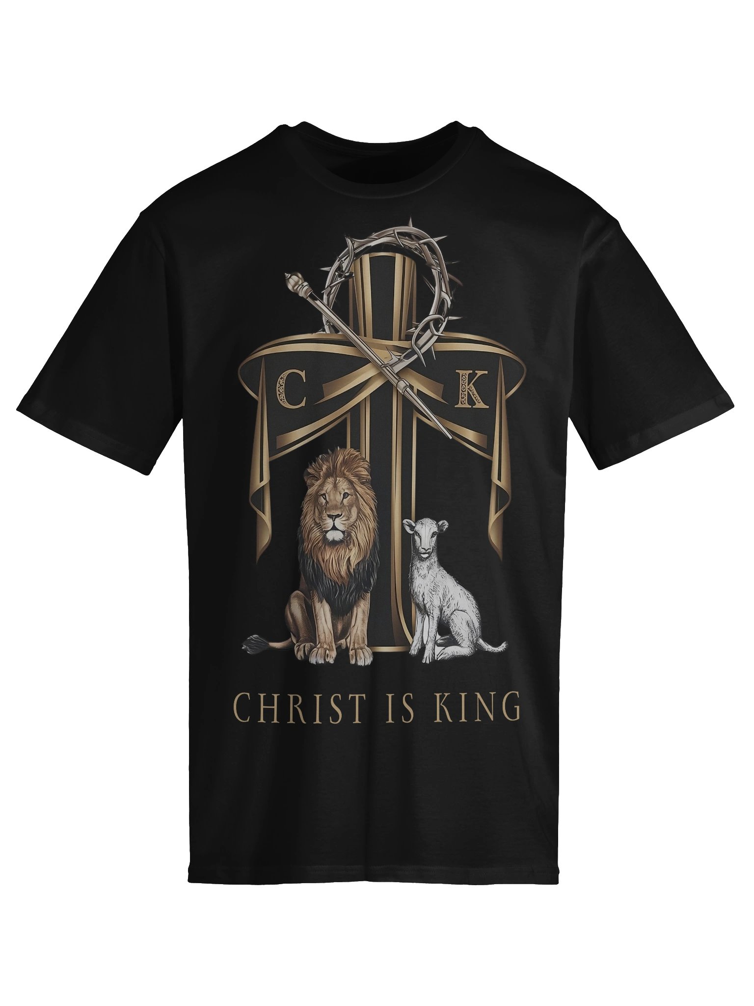 Christ, The Lion and the Lamb T-Shirt product image (21)
