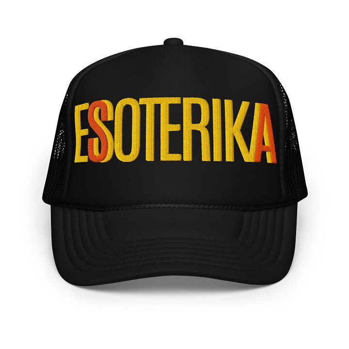 ESSOTERIKAA FOAM TRUCKER HAT product image (1)