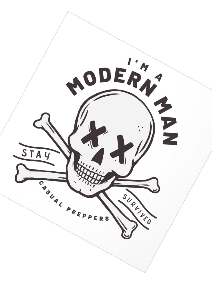 Modern Man Sticker product image (4)