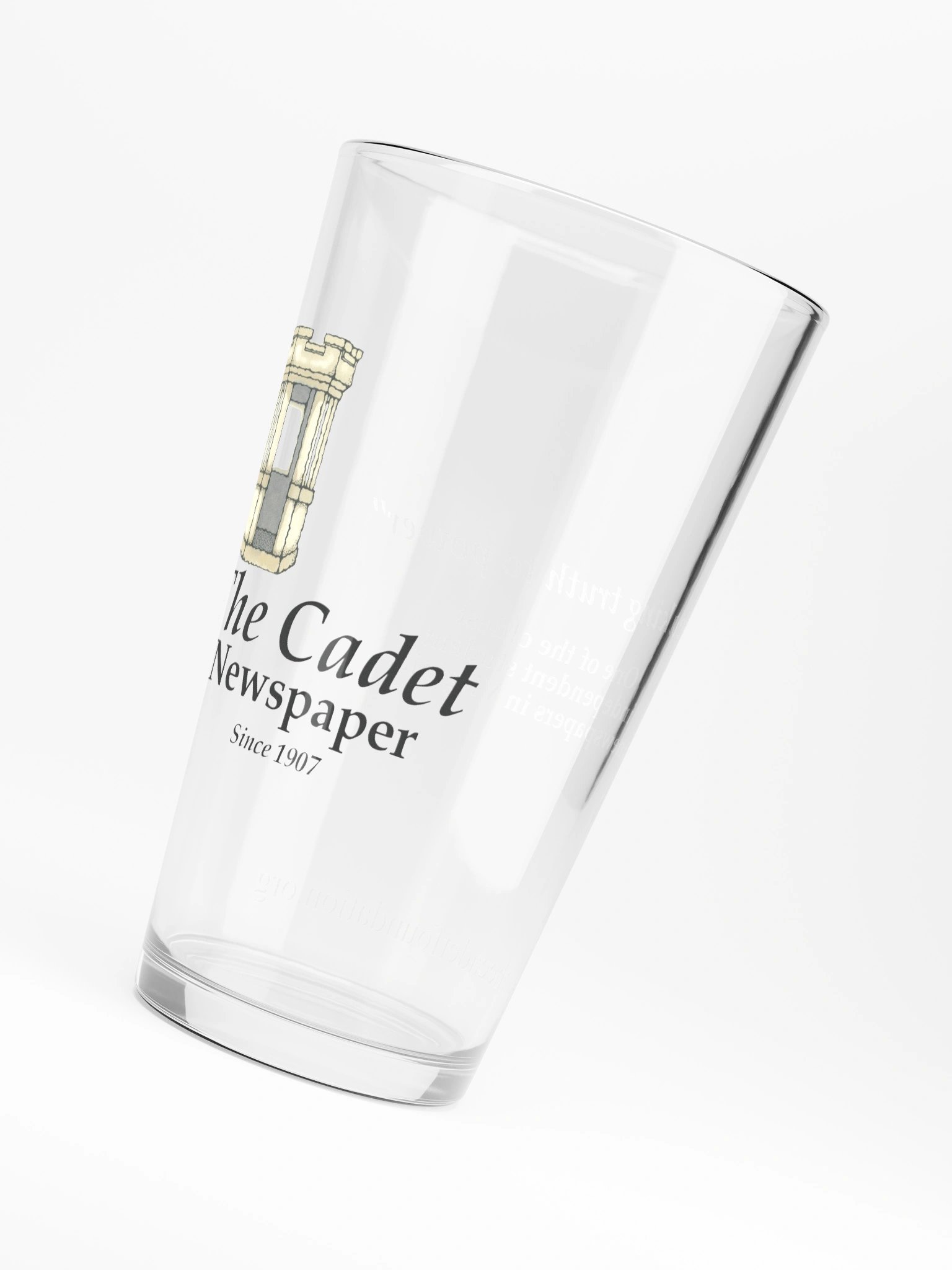 The Cadet Pint Glass product image (3)