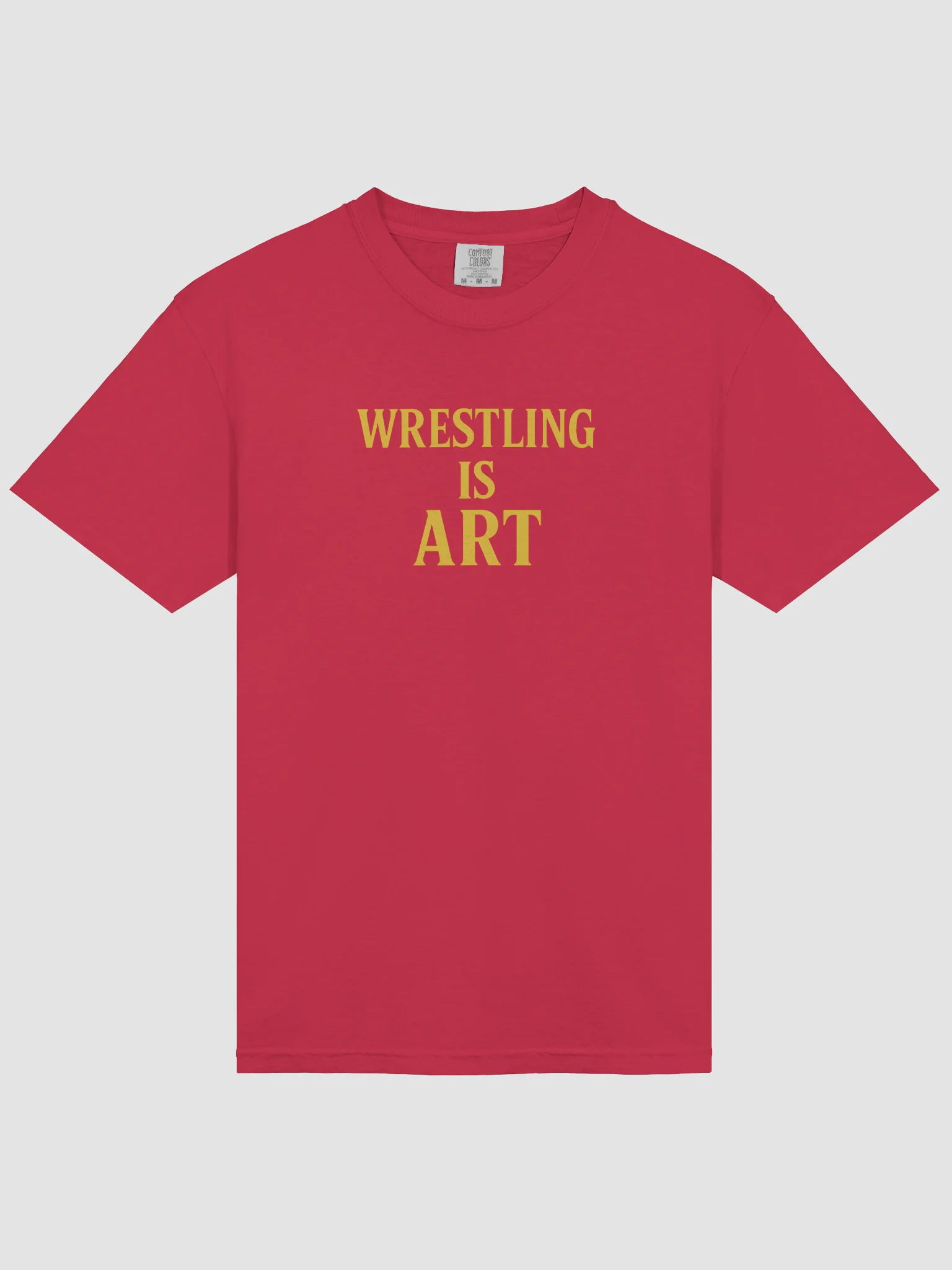 Wrestling Is ART T-Shirt product image (3)