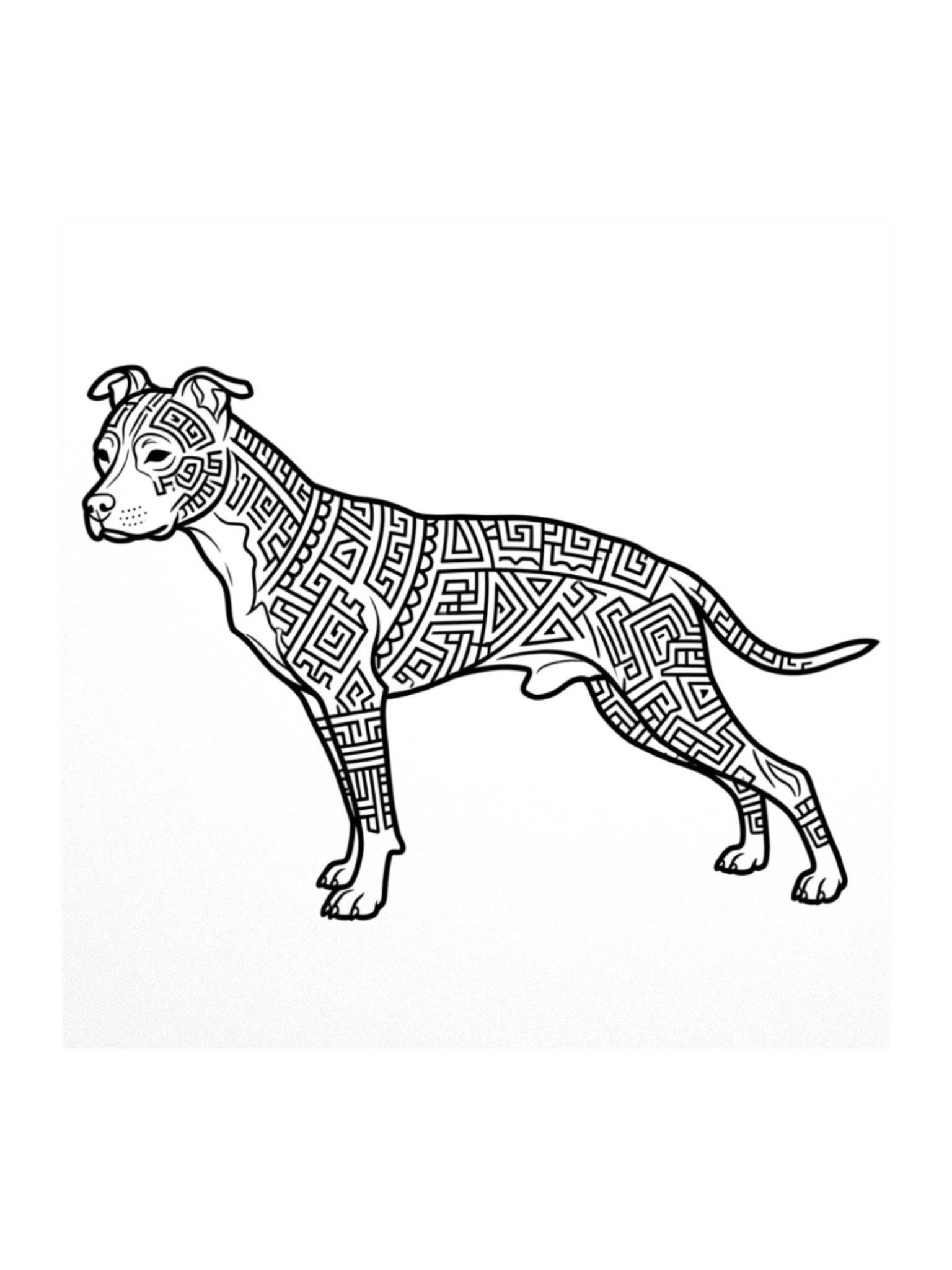 Aztec APBT Kiss Cut Sticker product image (2)