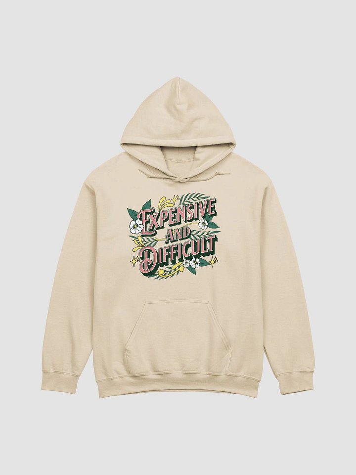 Expensive And Difficult Floral Hoodie product image (19)