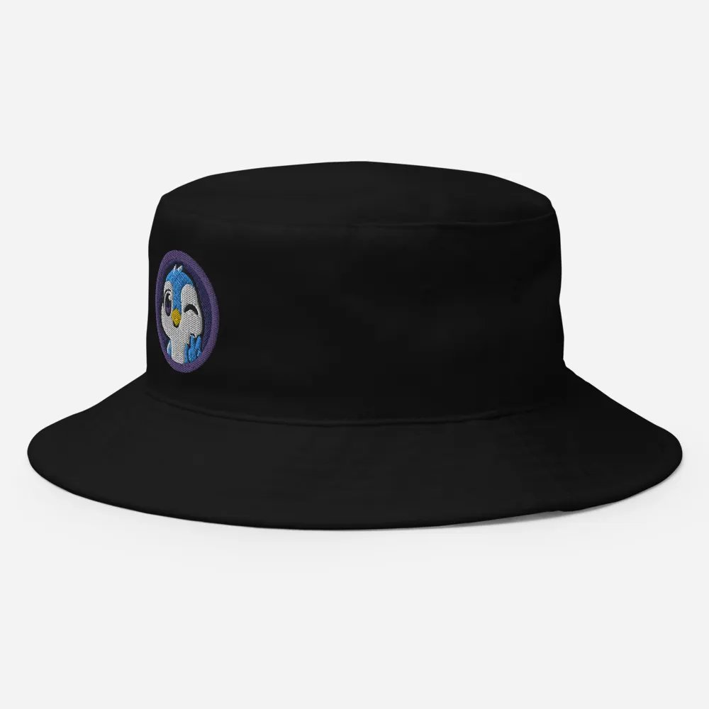 Peace Penguin Embroidered Bucket Hat product image (10)