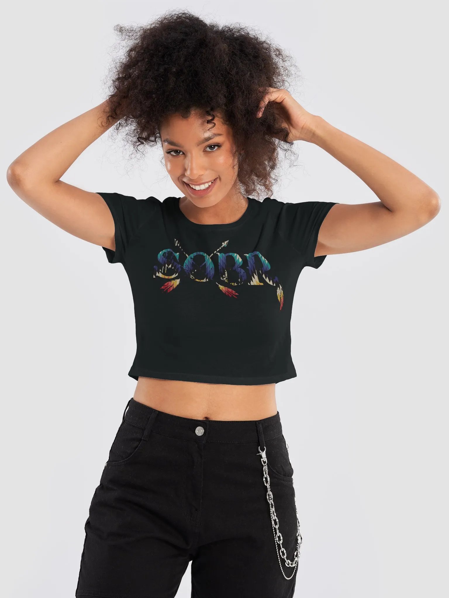 WARRIOR CROPPED TEE product image (25)