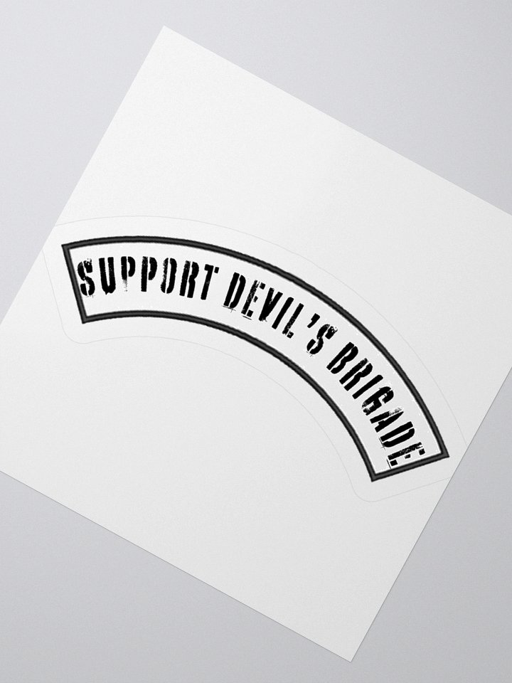 Devil's Brigade Support Rocker Sticker product image (4)
