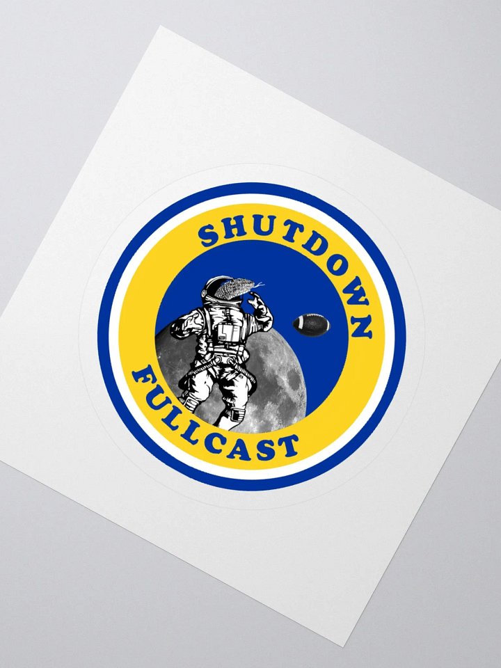 Fullcast Logo Sticker product image (2)