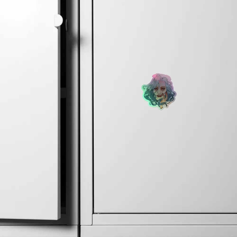 Sultry Vamp Holo Sticker product image (6)