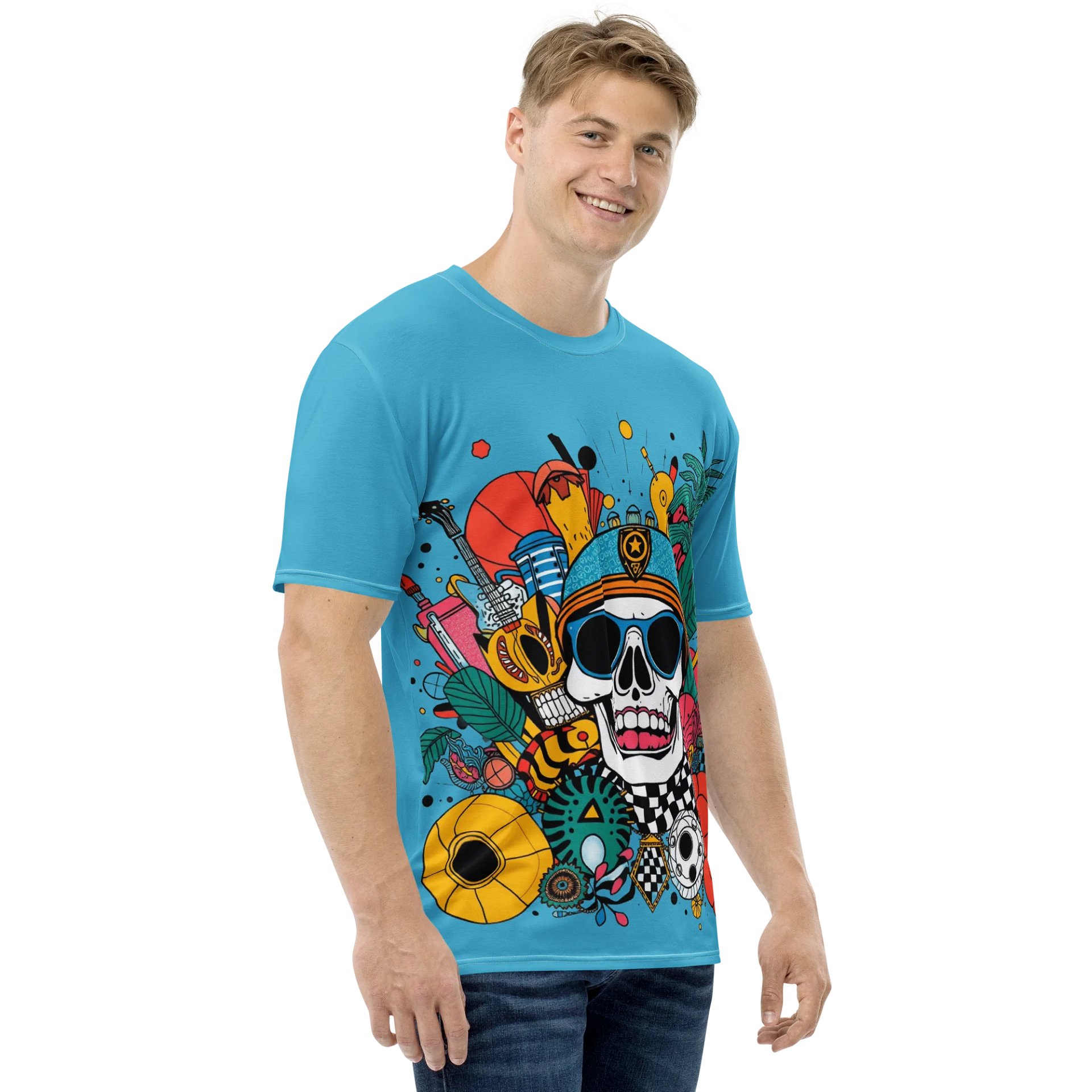 Rebel Soul All-Over Print T-Shirt product image (4)