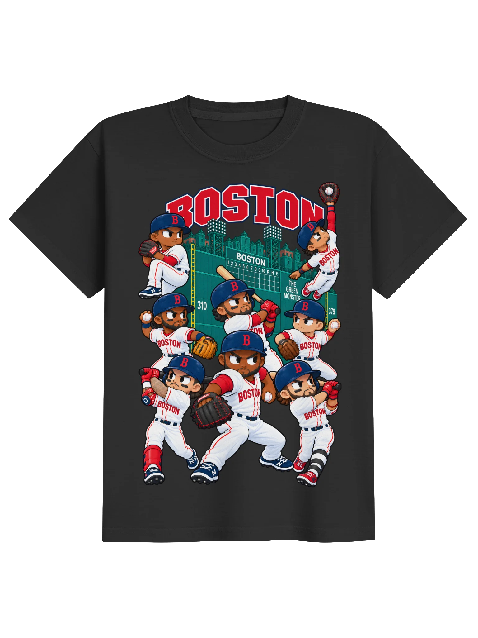 Boston Baseball 2026 Animated Player T-Shirt - Kids product image (1)