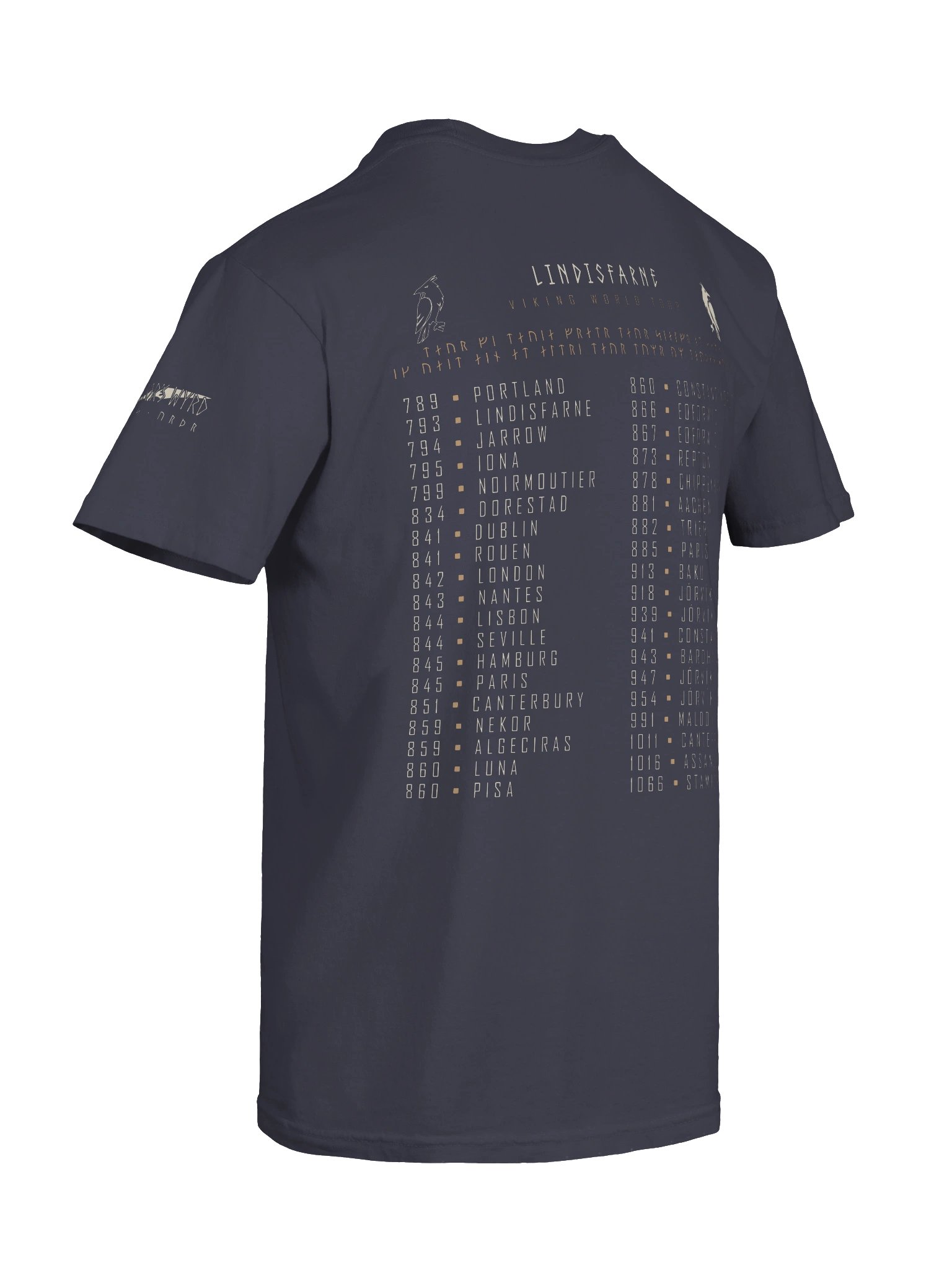 Viking World Tour - Lindisfarne 793 - Specialty Tee product image (1)