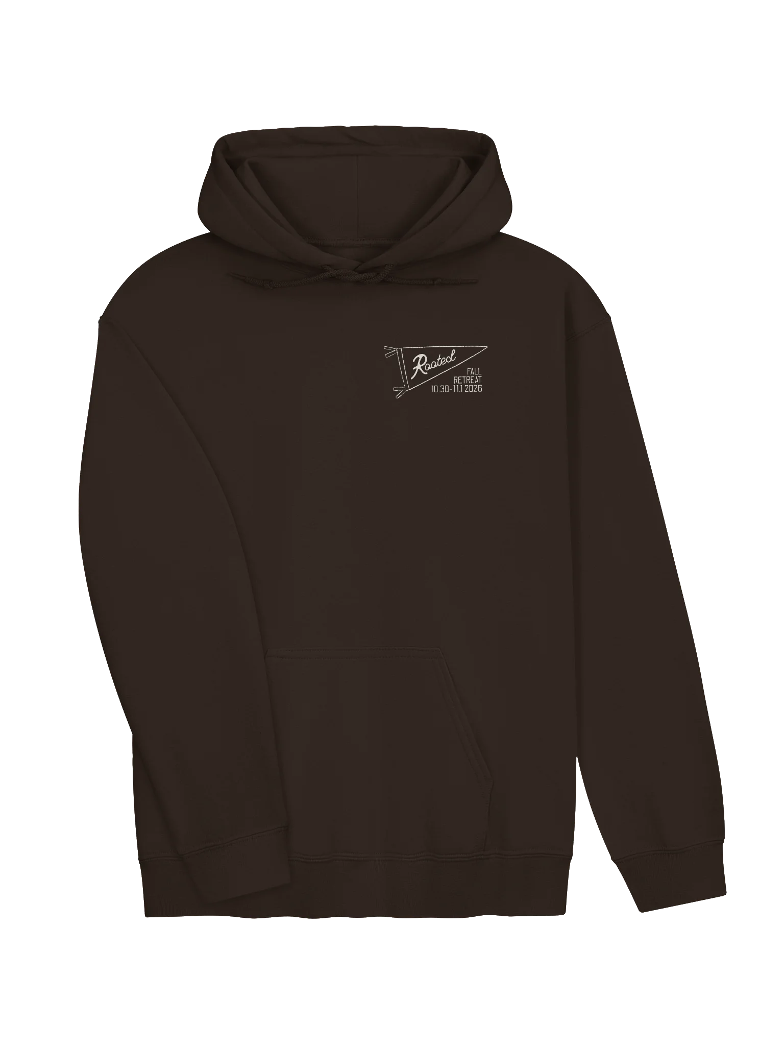 Rooted: Coffee / Matcha Camp Hoodie (Gildan) product image (3)