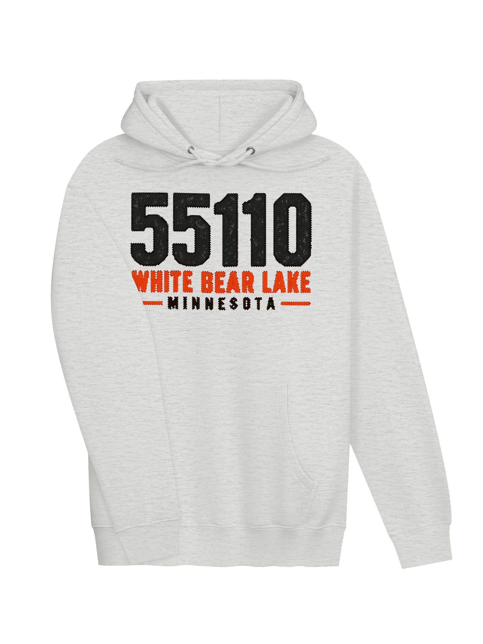 55110 Zipcode Hoodie (Horizontal) product image (3)