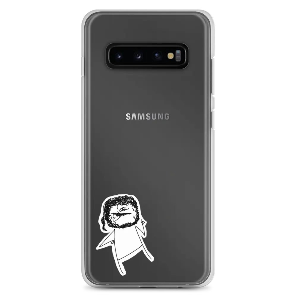 "NERVOUS" CLEAR SAMSUNG CASE product image (7)
