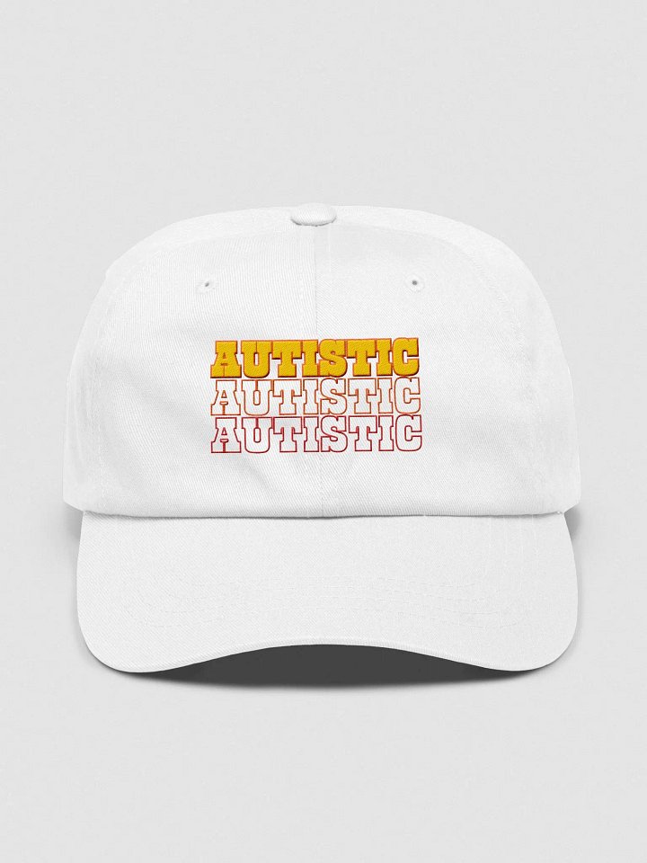 AUTISTIC classic dad hat product image (74)