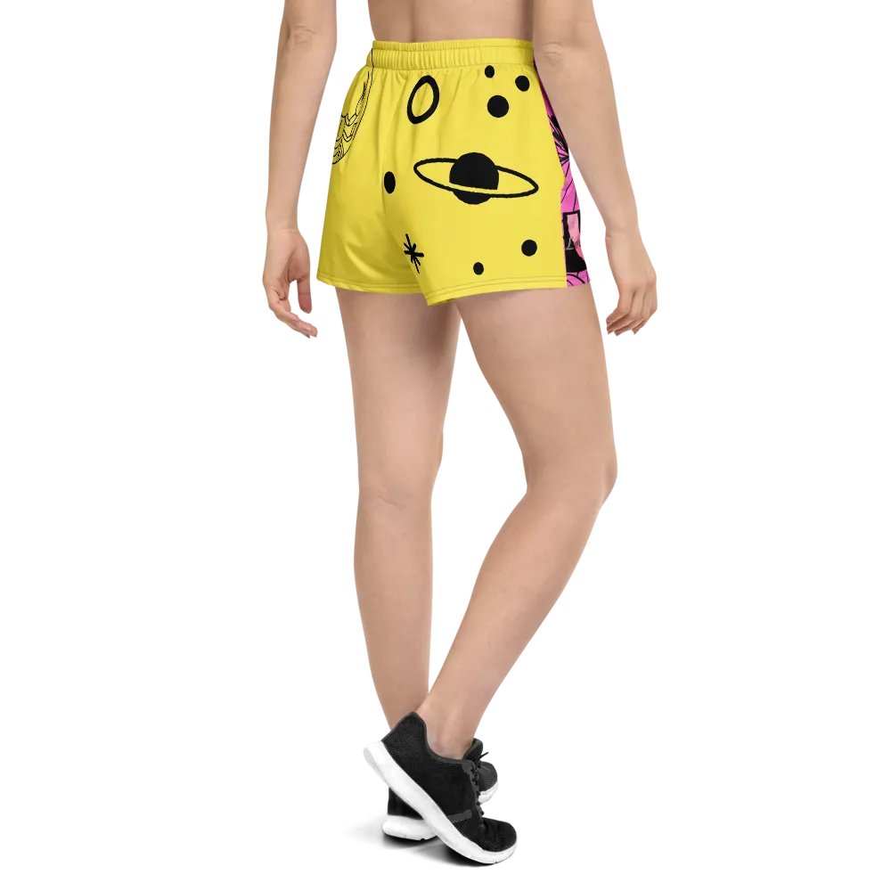 Desert Flower Workout Shorts product image (4)