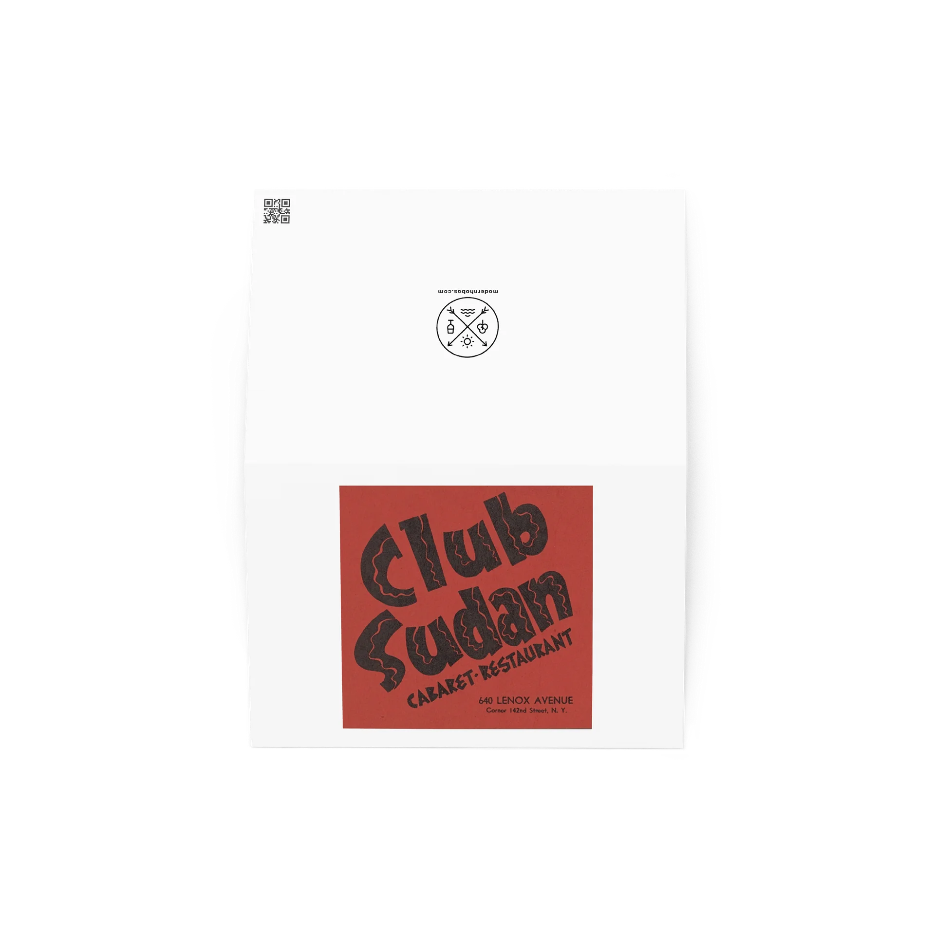 Club Sudan Greeting Card product image (2)