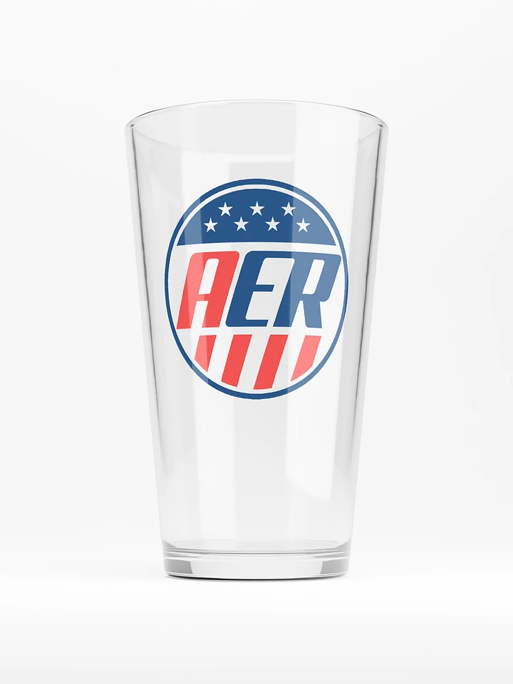 AER Circle Logo Pint Glass product image (1)