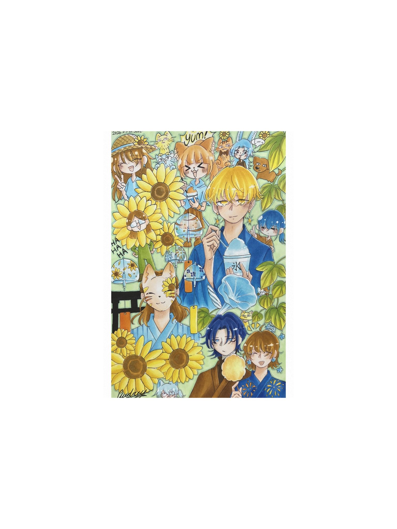 Summer 🌻🎐 Matte Poster product image (2)
