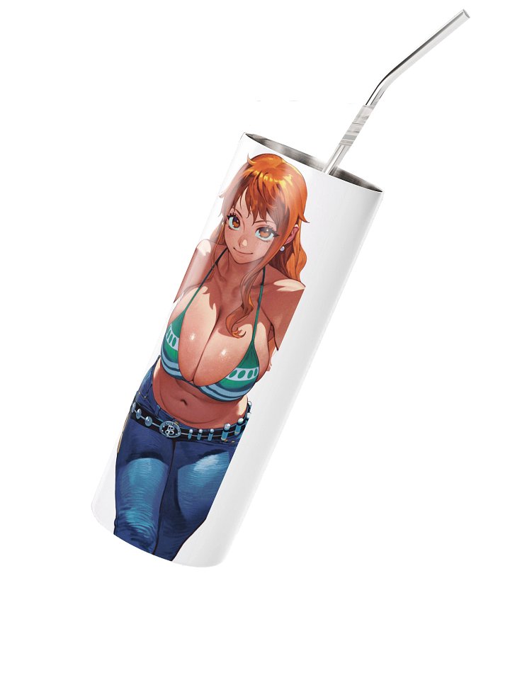 Orange Hair Girl Tumbler Bottle product image (2)