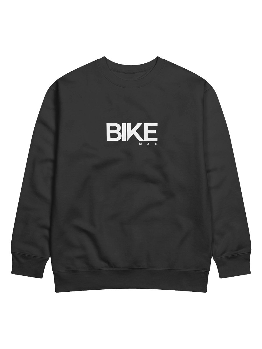 BIKE Mag Crew Sweatshirt #2 (White Logo) product image (1)