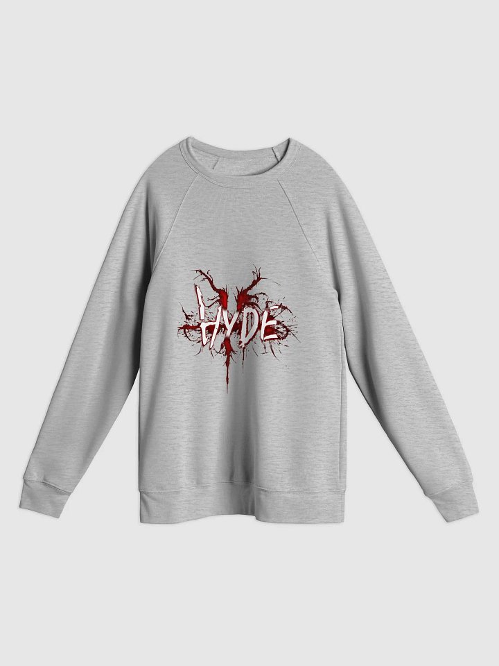HYDE Logo Bella+Canvas Unisex Sponge Fleece Raglan Sweatshirt product image (1)