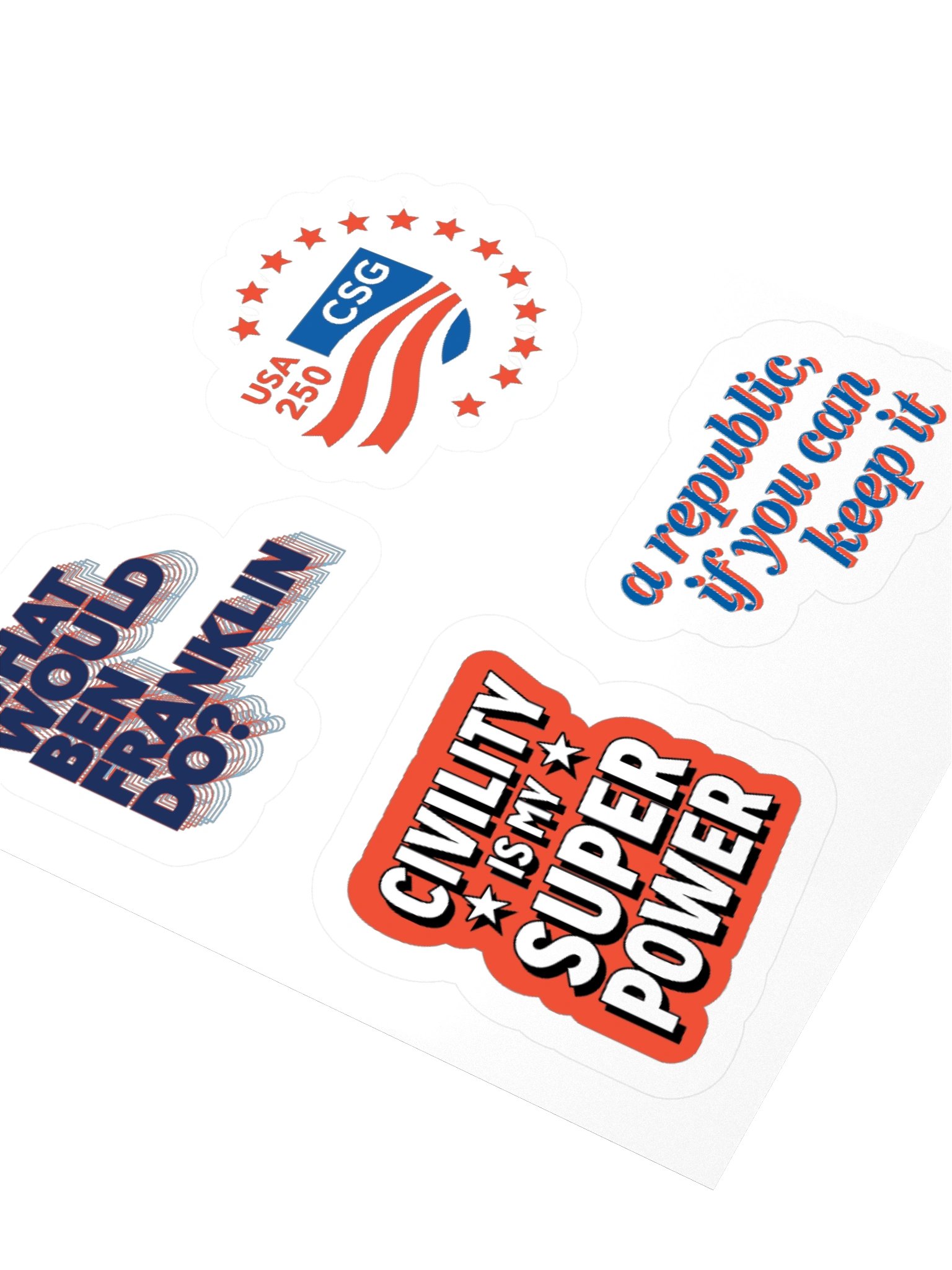 Stick With Democracy — Sticker Set product image (3)