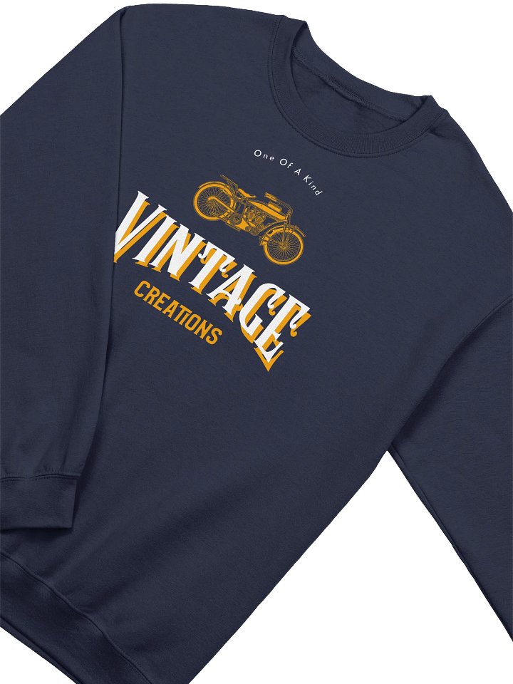 Vintage Creations Motorcycle Sweatshirt product image (2)