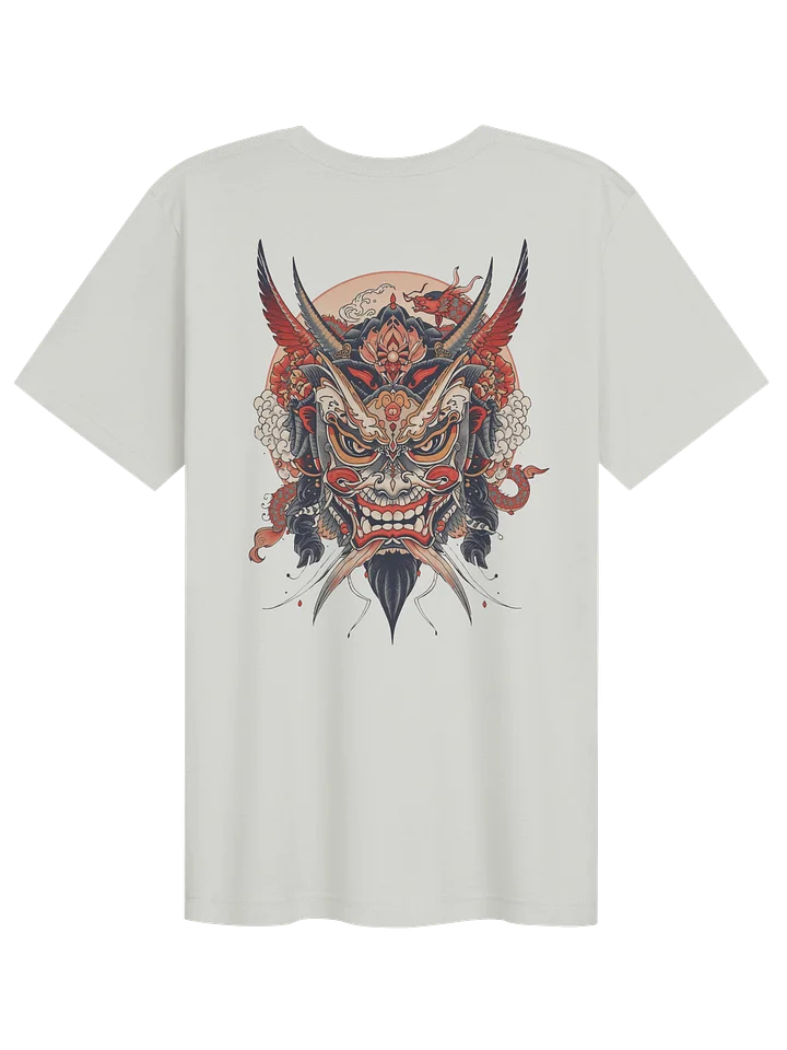 The Bold Oni Mask Streetwear T-Shirt product image (1)