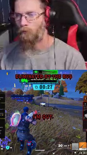 ELIMINATED by the bus? 🚌 #fortnite #fail #gaming #spikelestrange #ClipGPT #streamladder