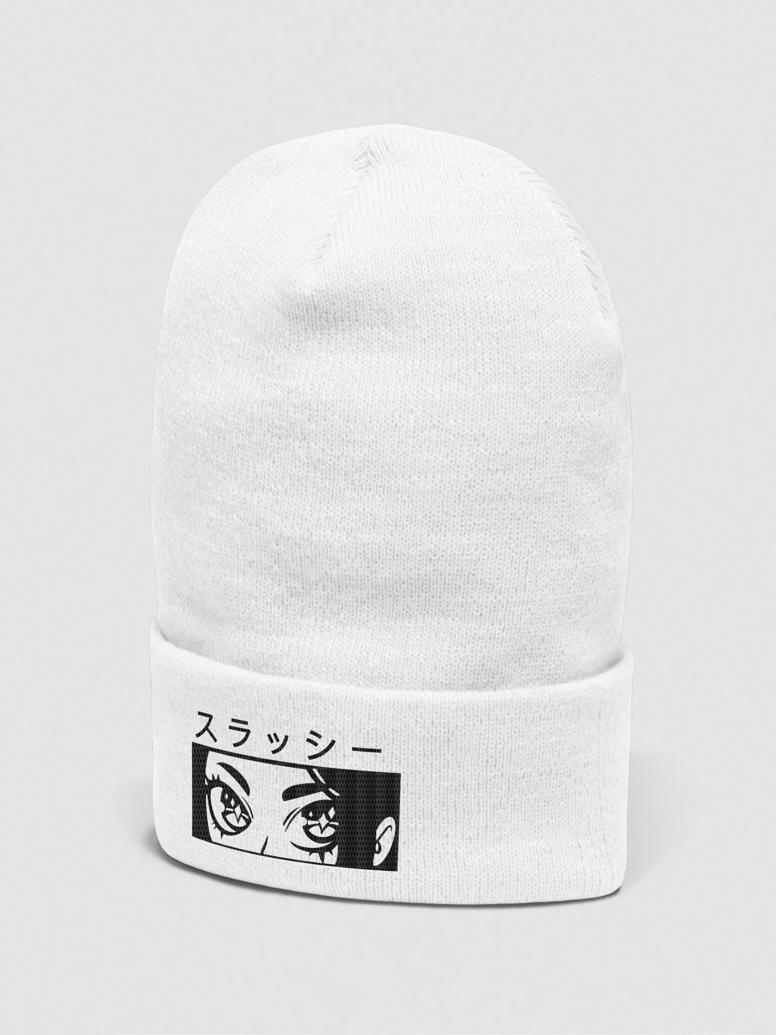 Slushie Anime Style | Beanie (Black Logo) product image (4)