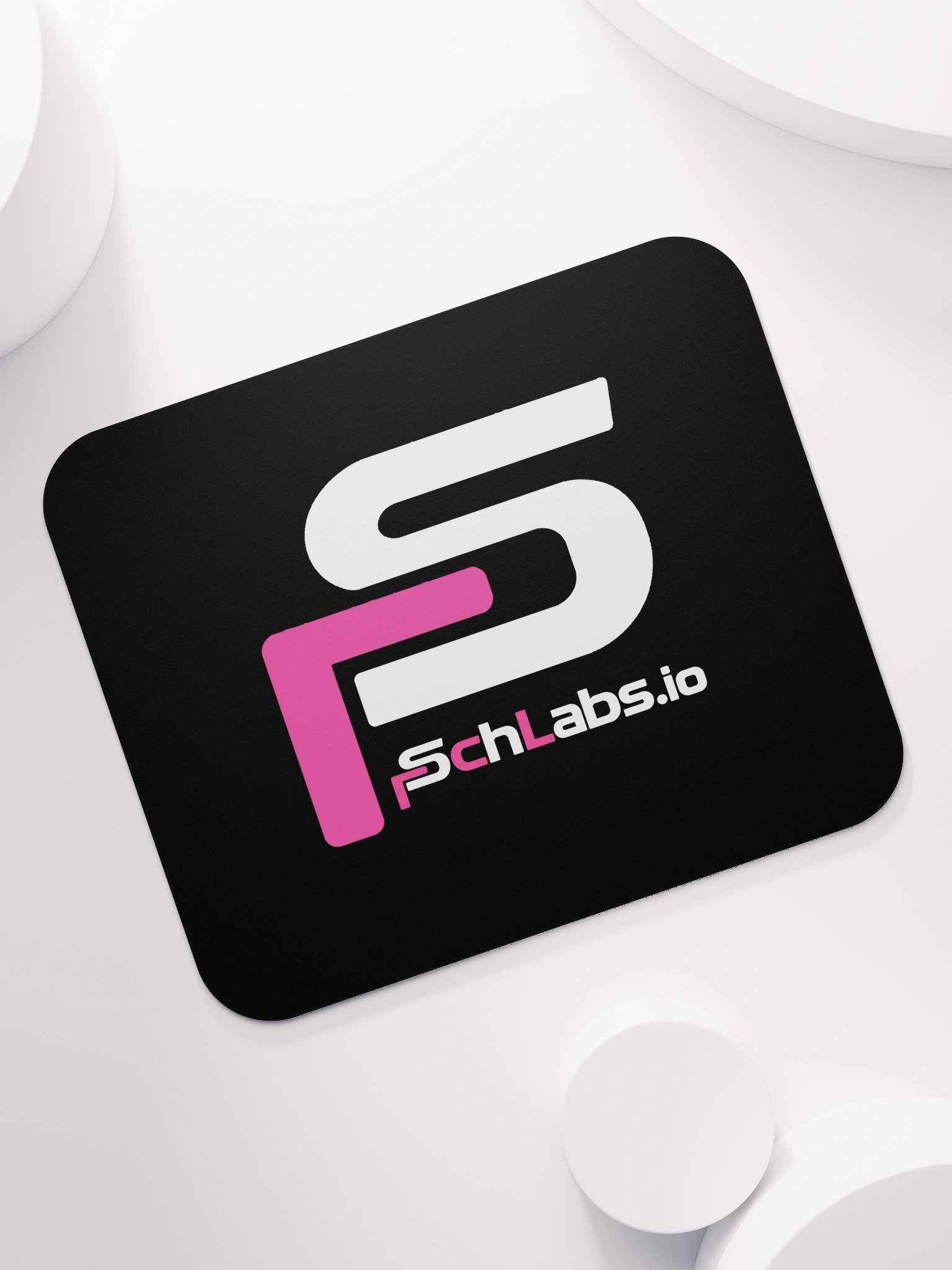 SchLabs Signature Mouse Pad — Black & Pink product image (7)