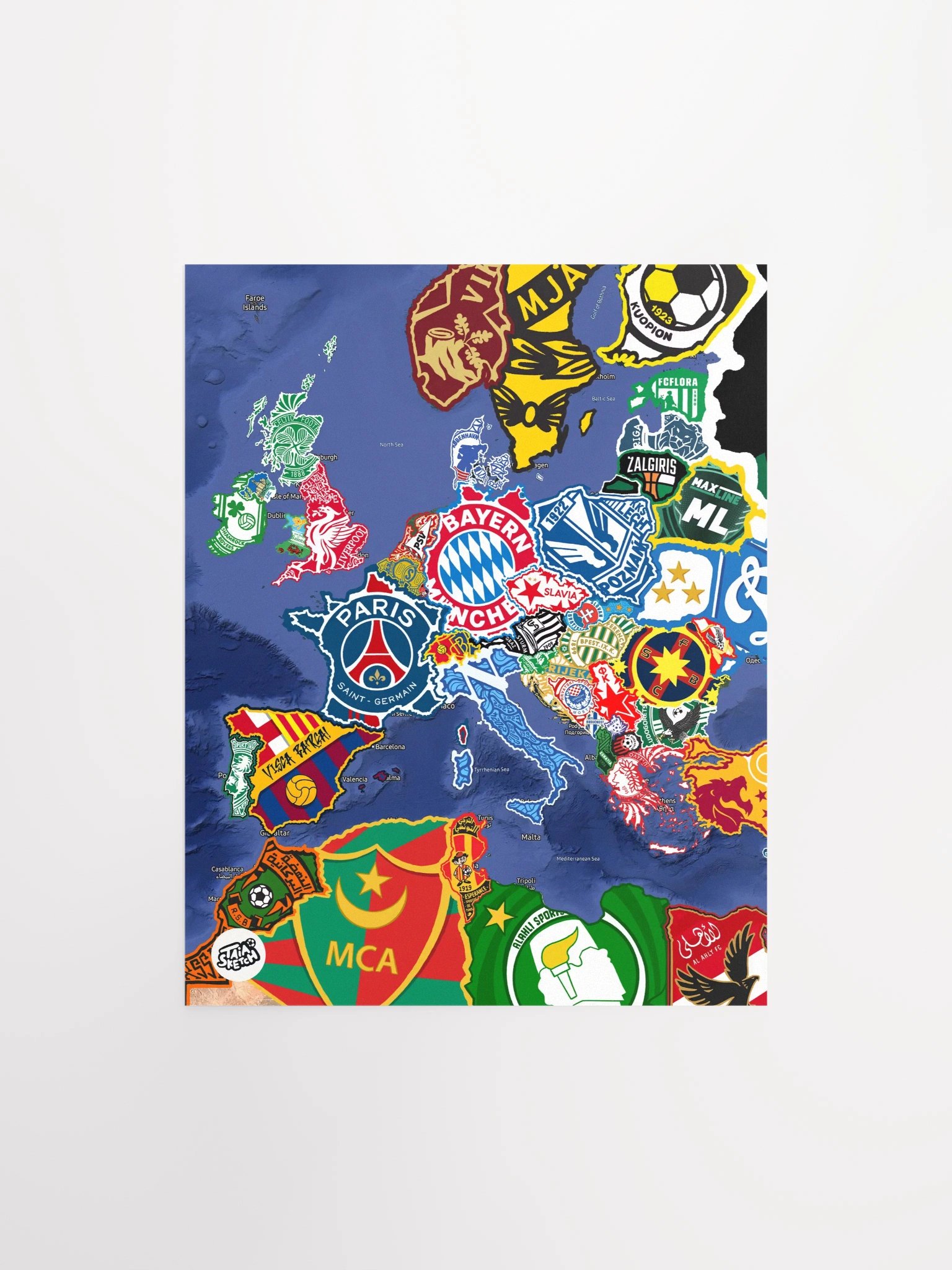 Map of Champions × Europe 2025 product image (7)