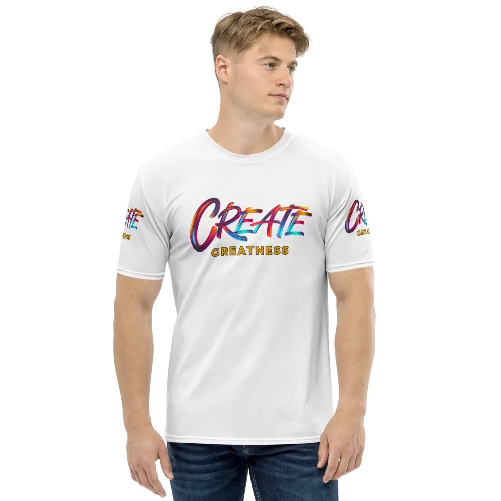 Create Greatness Dynamic Huge Print T-Shirt product image (1)