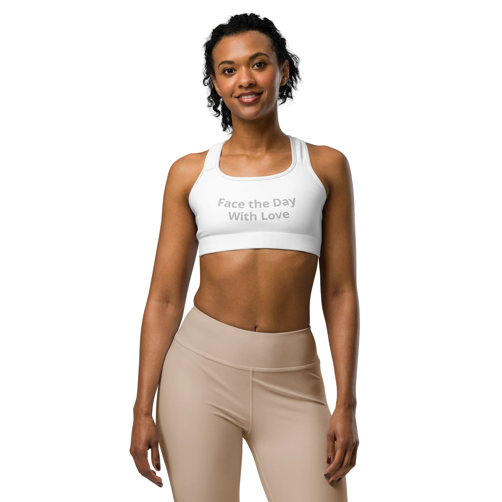 Face the Day — With Love Sports Bra product image (1)