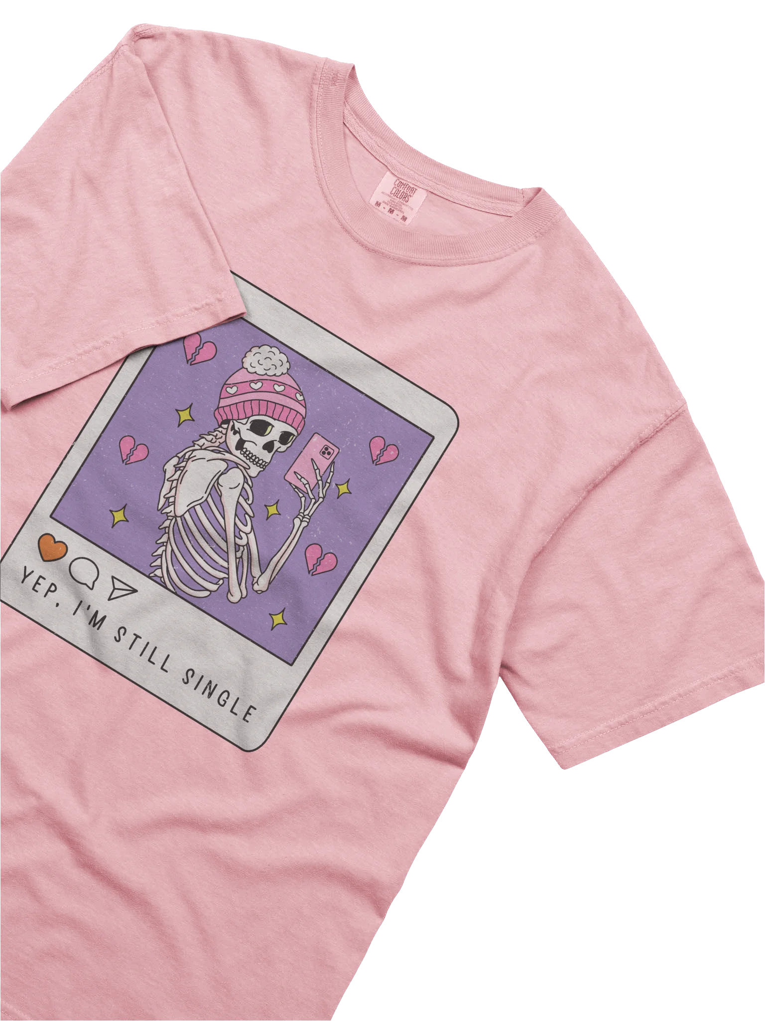 Selfie Skeleton Single Tee product image (3)