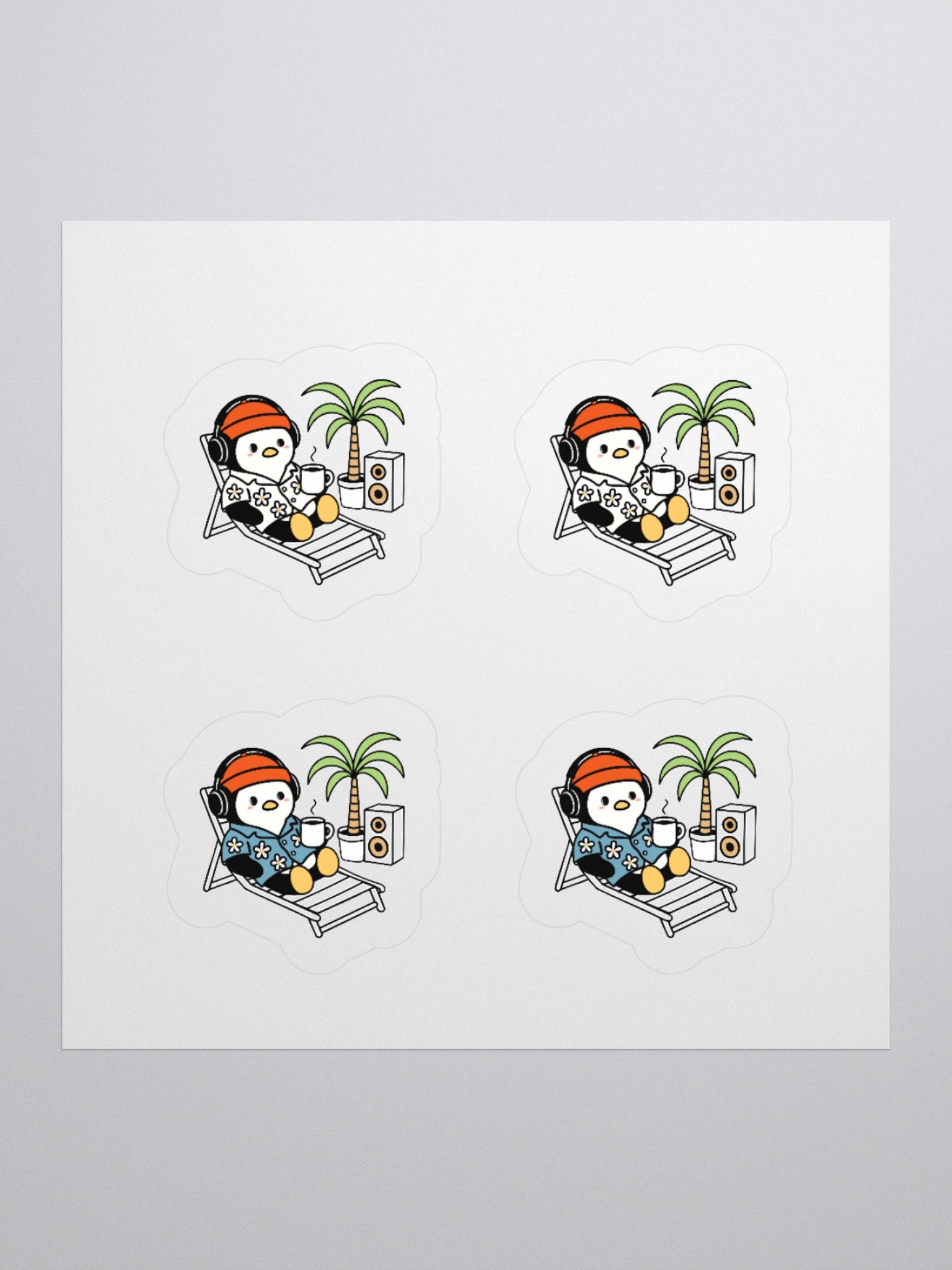 Vacay Kengu Sticker Sheet product image (3)