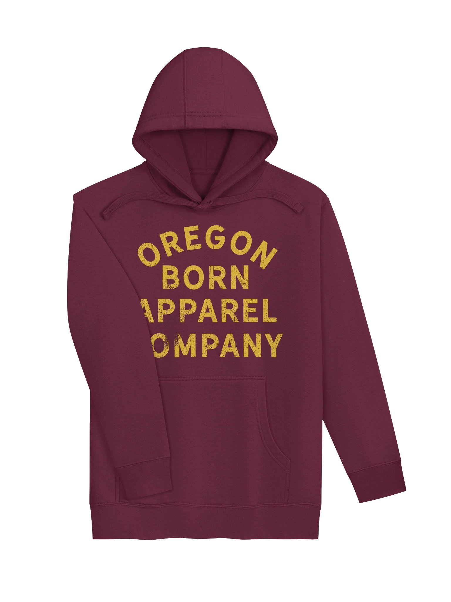 Oregon Born Apparel Company Stacked Logo Hoodie product image (3)