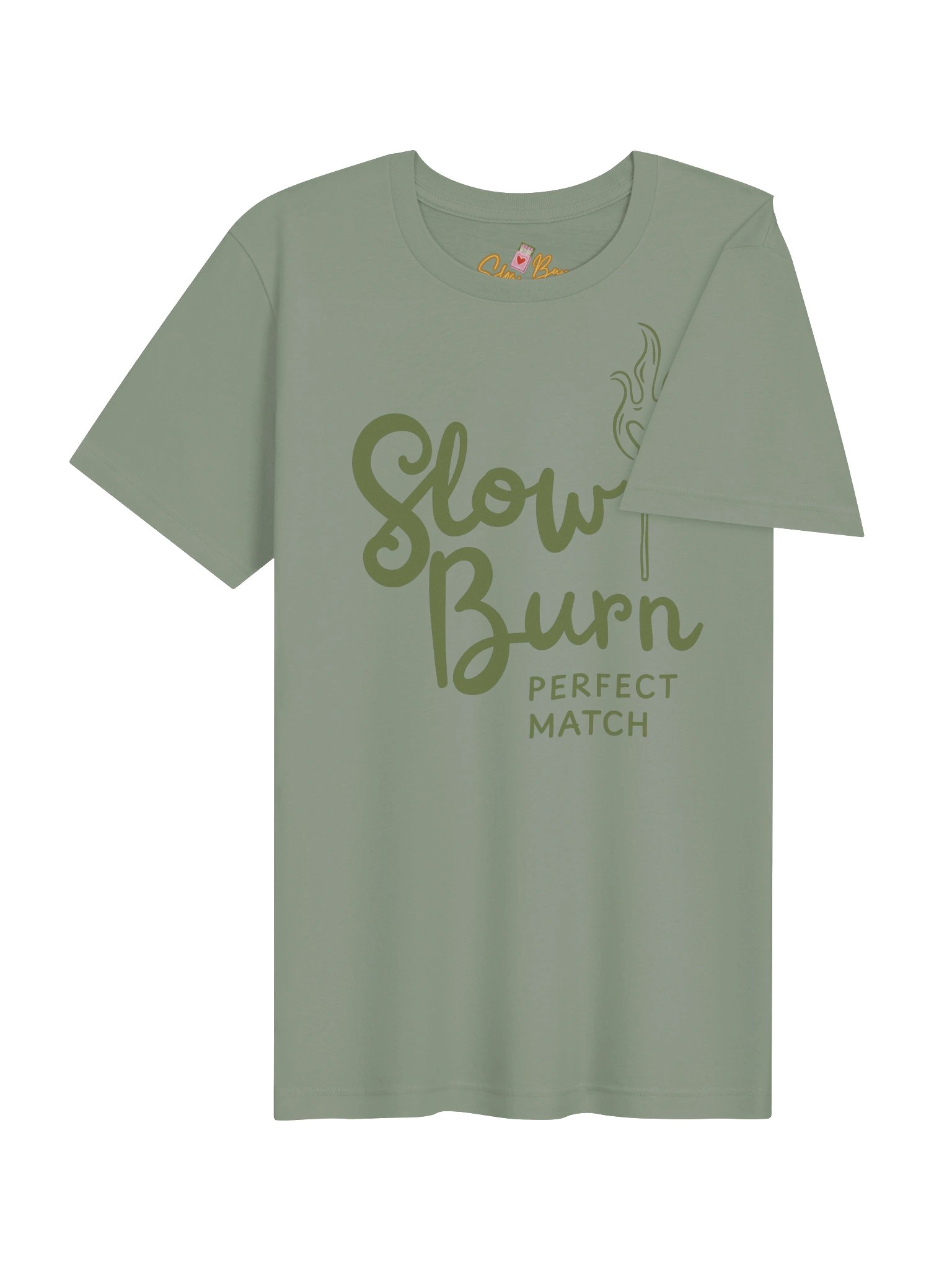 Slow Burn Perfect Match | Army Green logo - B&C product image (4)