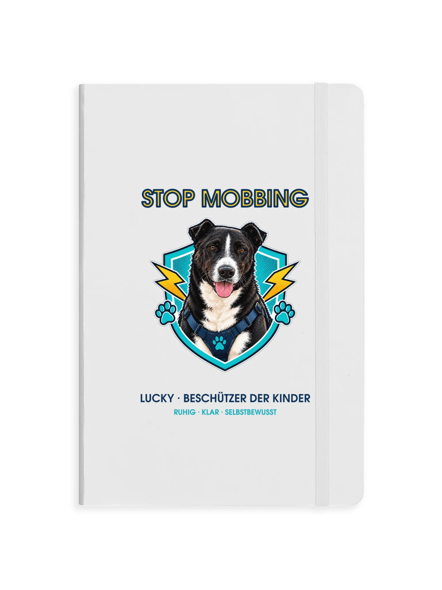 DogKids Stop Mobbing Notizbuch – Lucky HeroDog product image (1)