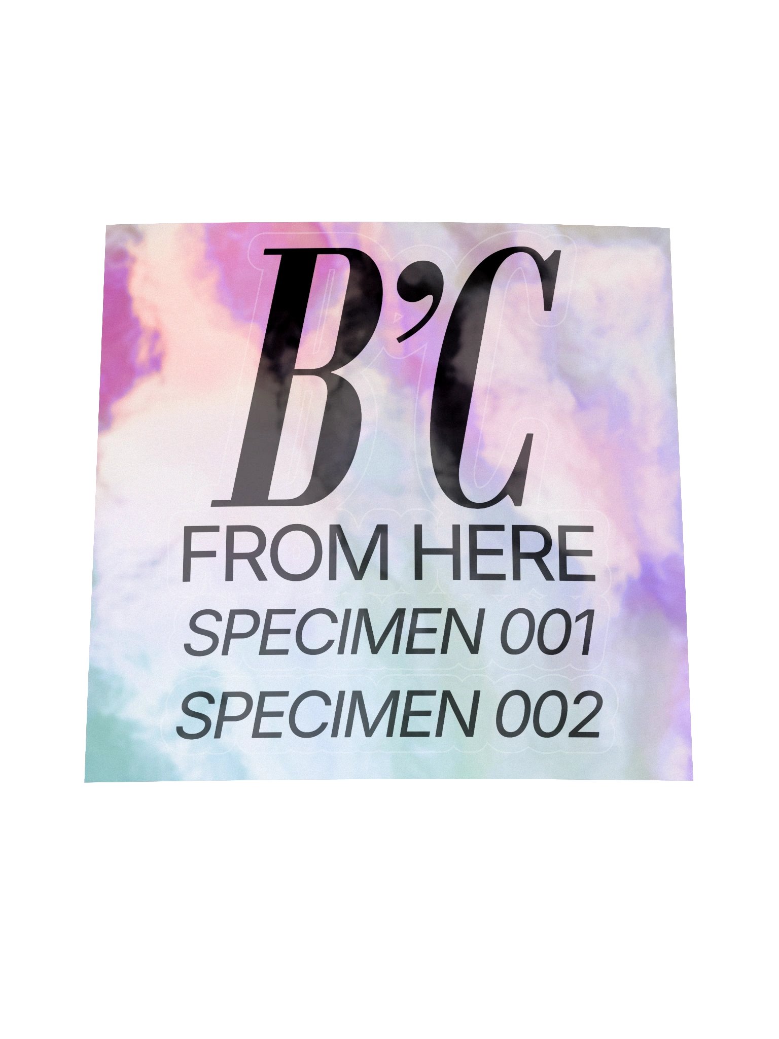 Specimen // Stickers product image (1)