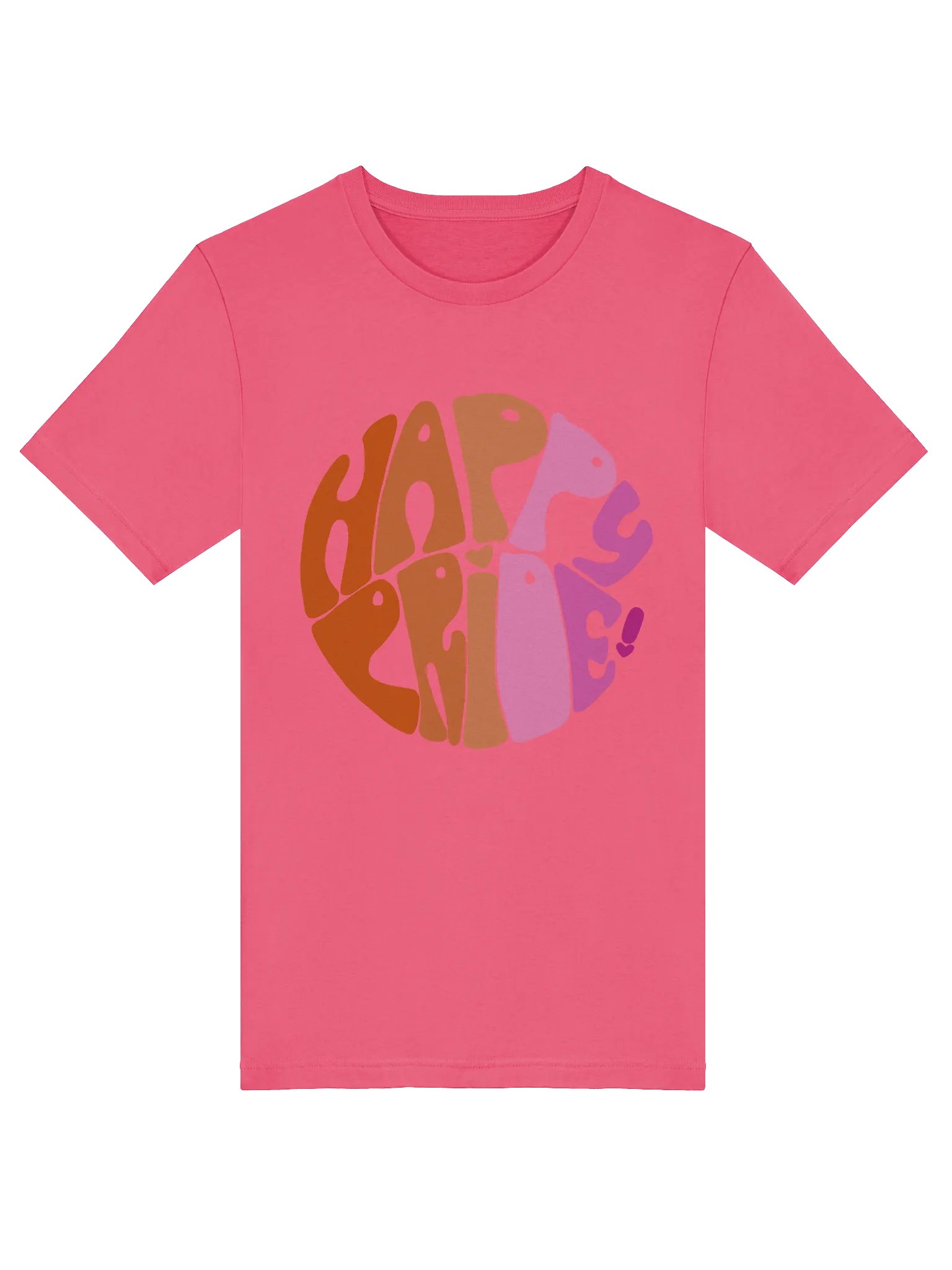 Lesbian Happy Pride big print tee product image (5)