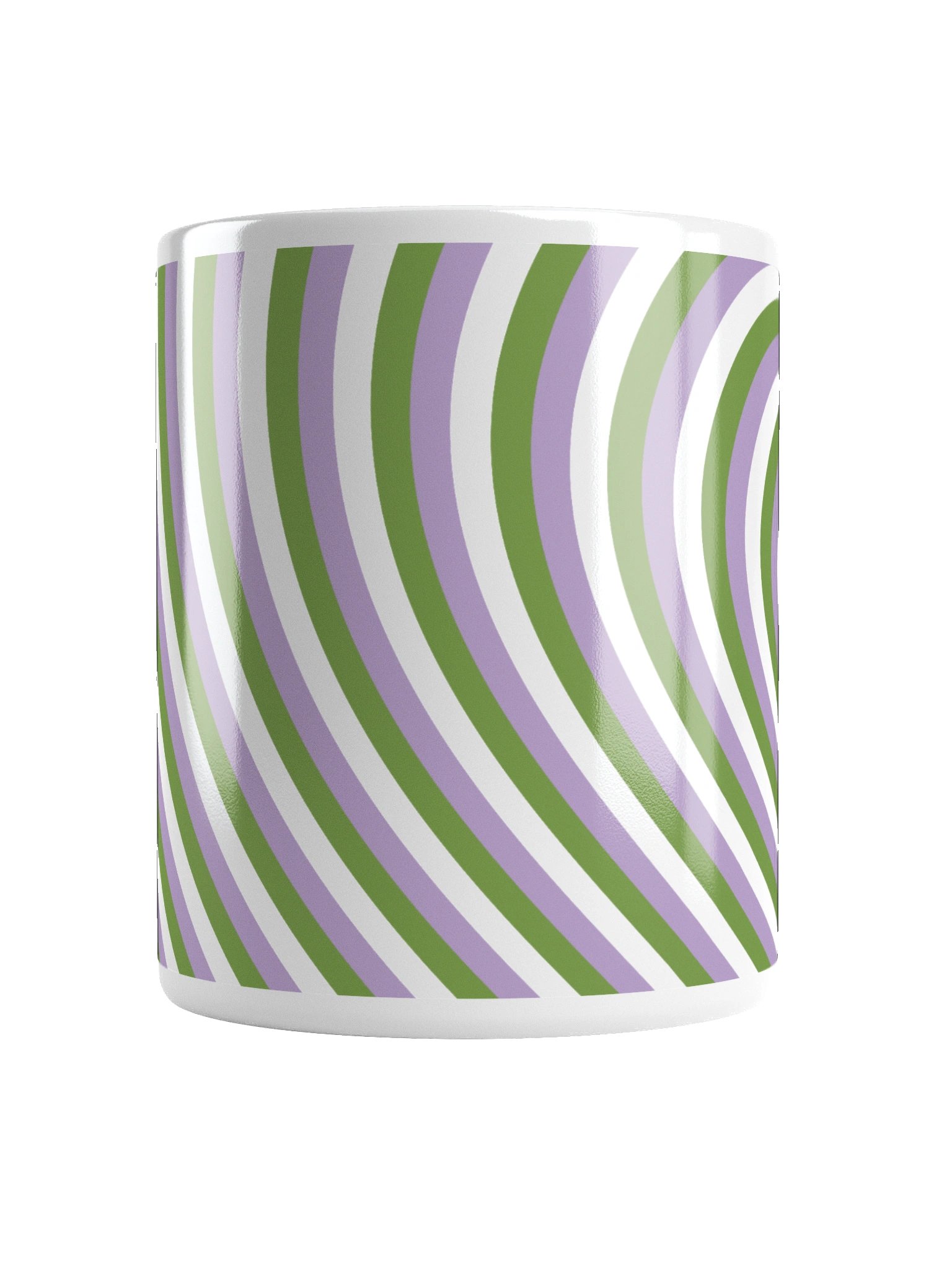 Genderqueer Pride Hearts Mug (Left-handed) product image (6)
