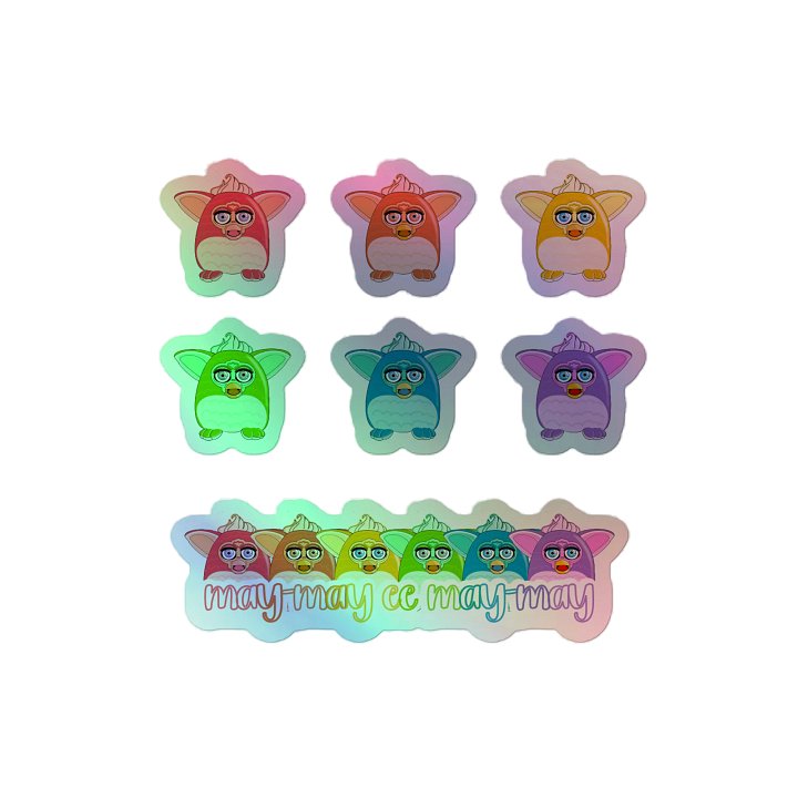 Furbish PRIDE 2025 - Furbish Holographic Love is Love Sticker Sheet product image (2)